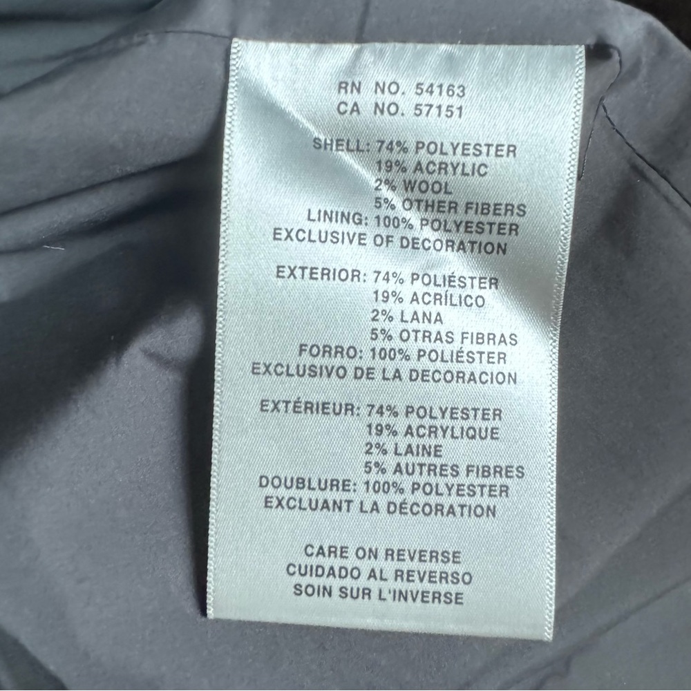 Levis double breasted blazer coat size large NWT - Picture 5 of 10